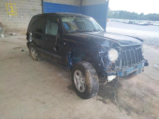 Photo 1 from auction – 2007 JEEP LIBERTY SP with VIN 1J4GL48K17W522446