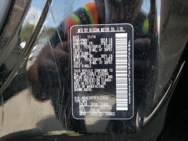 Photo 10 from auction – 2015 NISSAN QUEST S with VIN JN8AE2KP3F9122632