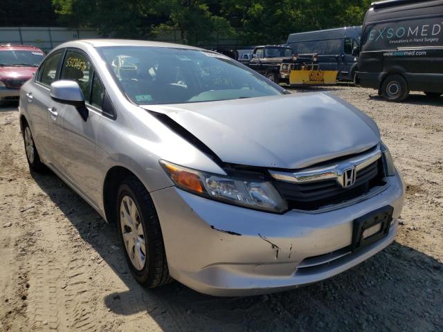 HONDA CIVIC LX 2012 with VIN 2HGFB2F57CH335146 - Photo from auction