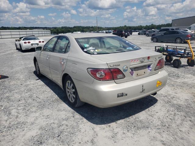 Photo 3 from auction – 2003 LEXUS ES 300 with VIN JTHBF30G330102997