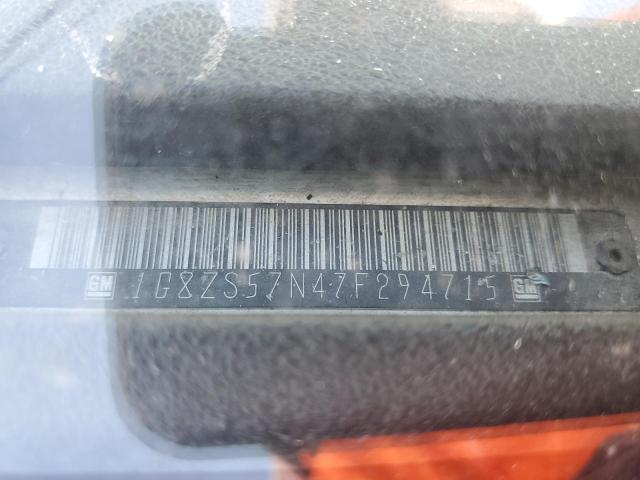 Photo 10 from auction – 2007 SATURN AURA XE with VIN 1G8ZS57N47F294715