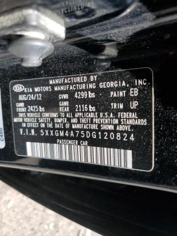 Photo 10 from auction – 2013 KIA OPTIMA LX with VIN 5XXGM4A75DG120824