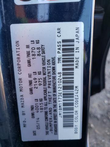 Photo 10 from auction – 2014 MAZDA 3 SV with VIN JM1BM1T73E1210248