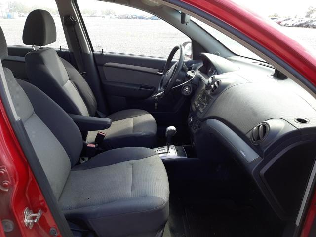 Photo 5 from auction – 2009 CHEVROLET AVEO LS with VIN KL1TD66E49B308000