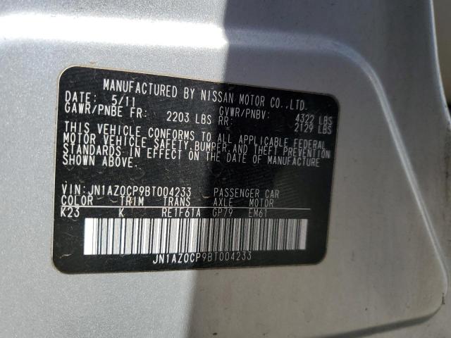 Photo 10 from auction – 2011 NISSAN LEAF SV with VIN JN1AZ0CP9BT004233