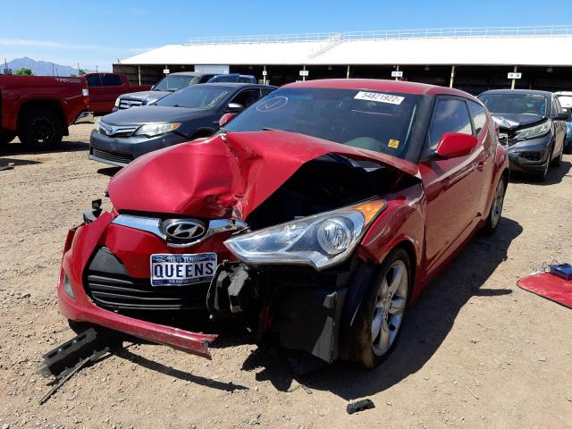 Photo 2 from auction – 2013 HYUNDAI VELOSTER with VIN KMHTC6AD9DU132774