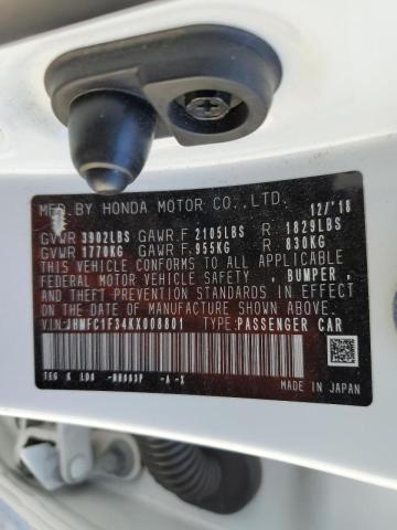 Photo 10 from auction – 2019 HONDA CIVIC EX with VIN JHMFC1F34KX008801