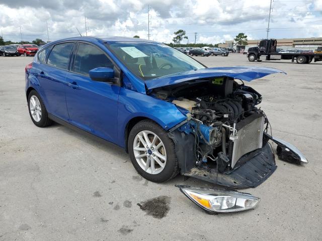 FORD FOCUS SE 2018 with VIN 1FADP3K2XJL229370 - Photo from auction