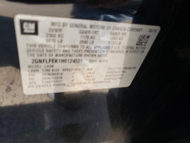 Photo 10 from auction – 2017 CHEVROLET EQUINOX LT with VIN 2GNFLFEK1H6124531