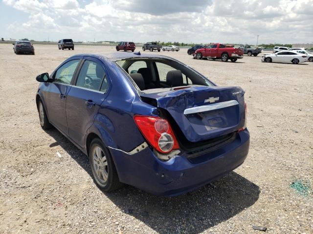 Photo 3 from auction – 2013 CHEVROLET SONIC LT with VIN 1G1JC5SH4D4103246