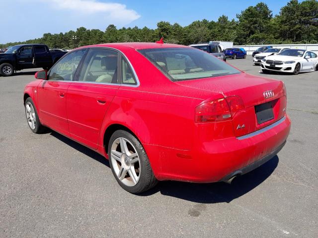 Photo 3 from auction – 2007 AUDI A4 2 with VIN WAUAF78E37A103619