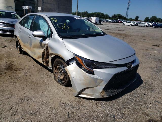 TOYOTA COROLLA LE 2021 with VIN 5YFEPMAE1MP222738 - Photo from auction