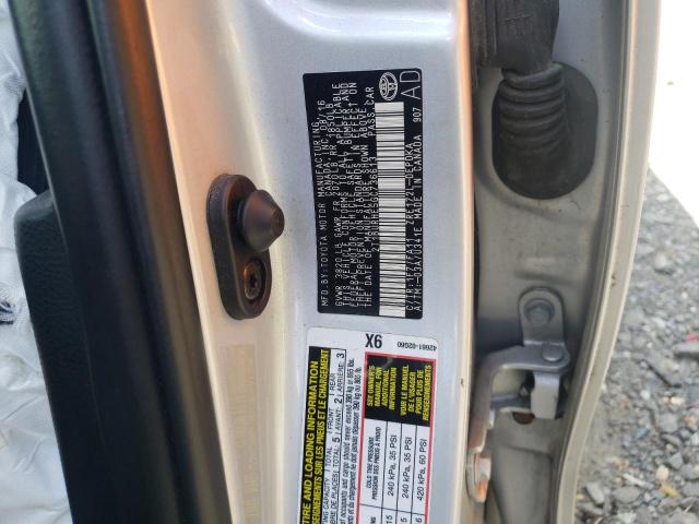 Photo 10 from auction – 2016 TOYOTA COROLLA L with VIN 2T1BURHE5GC736613