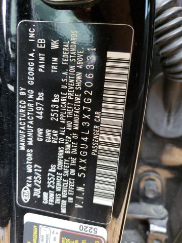 Photo 10 from auction – 2018 KIA OPTIMA EX with VIN 5XXGU4L3XJG206331