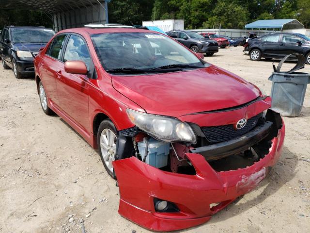TOYOTA COROLLA BA 2009 with VIN 1NXBU40EX9Z051085 - Photo from auction