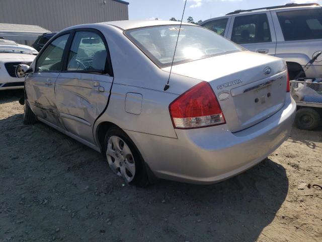 Photo 3 from auction – 2007 KIA SPECTRA EX with VIN KNAFE121575473443