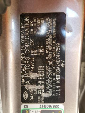 Photo 10 from auction – 2013 KIA SPORTAGE B with VIN KNDPB3A24D7477599