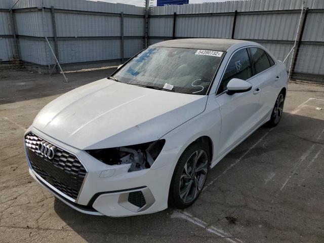 Photo 2 from auction – 2022 AUDI A3 PREMIUM with VIN WAUAUDGY1NA087787