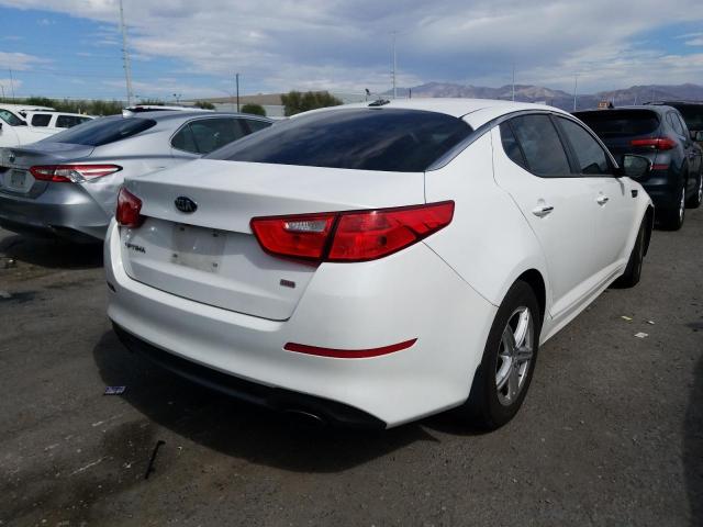 Photo 4 from auction – 2014 KIA OPTIMA LX with VIN 5XXGM4A78EG264644