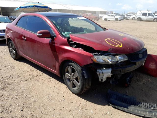 KIA FORTE EX 2010 with VIN KNAFU6A2XA5186312 - Photo from auction