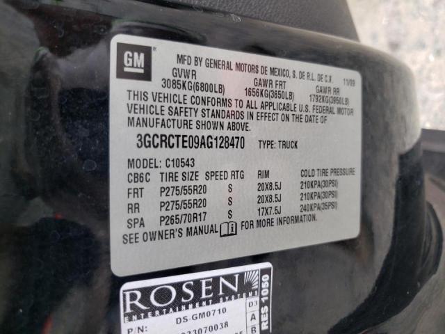 Photo 10 from auction – 2010 CHEVROLET SILVERADO with VIN 3GCRCTE09AG128470
