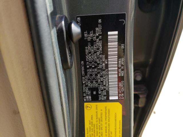 Photo 10 from auction – 2008 TOYOTA HIGHLANDER with VIN JTEEW44A982012576