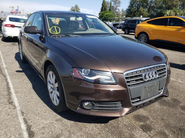 AUDI A4 PREMIUM 2011 with VIN WAUHFAFL1BN029552 - Photo from auction