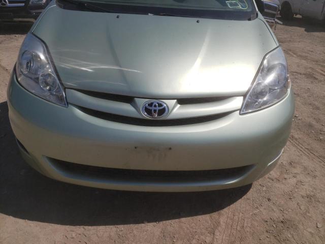 Photo 9 from auction – 2007 TOYOTA SIENNA CE with VIN 5TDZK23C87S072123
