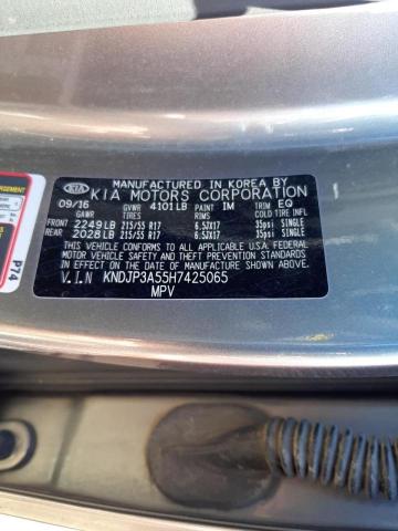 صورة رقم 10 من المزاد - 2017 KIA SOUL + مع VIN KNDJP3A55H7425065