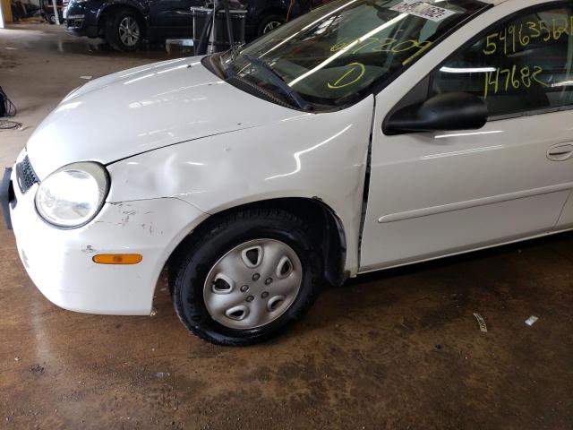 Photo 9 from auction – 2004 DODGE NEON SXT with VIN 1B3ES56C44D607209