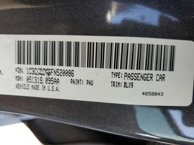 Photo 10 from auction – 2015 CHRYSLER 200 C with VIN 1C3CCCCG6FN520086