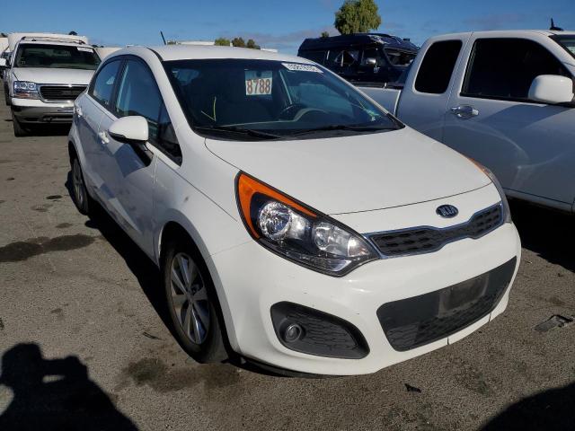 KIA RIO EX 2014 with VIN KNADN5A31E6410364 - Photo from auction