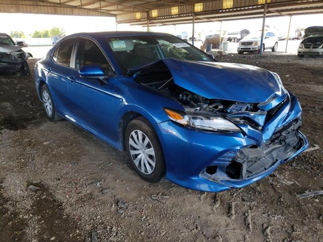 TOYOTA CAMRY LE 2020 with VIN 4T1C31AK6LU011894 - Photo from auction