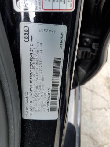 Photo 10 from auction – 2015 AUDI A6 PREMIUM with VIN WAUGFAFC1FN033134