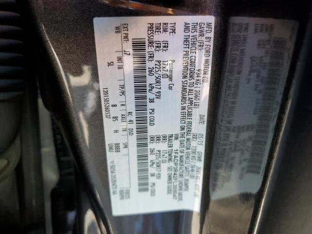 Photo 10 from auction – 2015 FORD FOCUS BEV with VIN 1FADP3R42FL305047