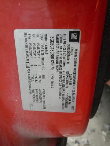 Photo 10 from auction – 2008 CHEVROLET SILV1500 2 with VIN 3GCEC13028G125975