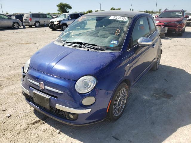 Photo 2 from auction – 2012 FIAT 500 LOUNGE with VIN 3C3CFFCR9CT106452
