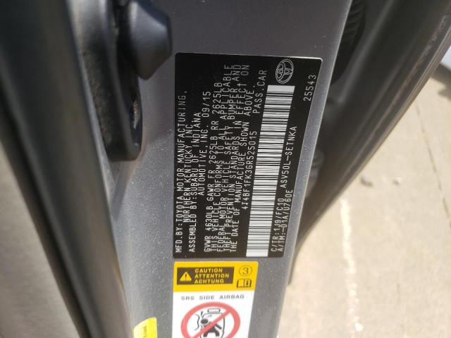 Photo 10 from auction – 2016 TOYOTA CAMRY LE with VIN 4T4BF1FK3GR525015