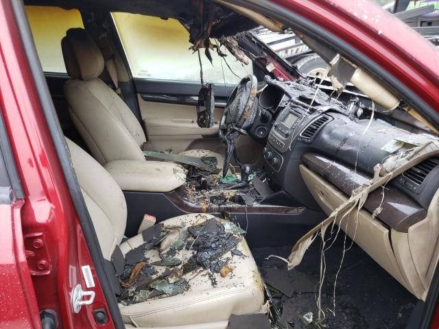 Photo 5 from auction – 2015 KIA SORENTO LX with VIN 5XYKTCA65FG636453