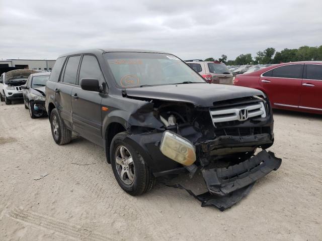 HONDA PILOT LX 2006 with VIN 5FNYF28196B050268 - Photo from auction