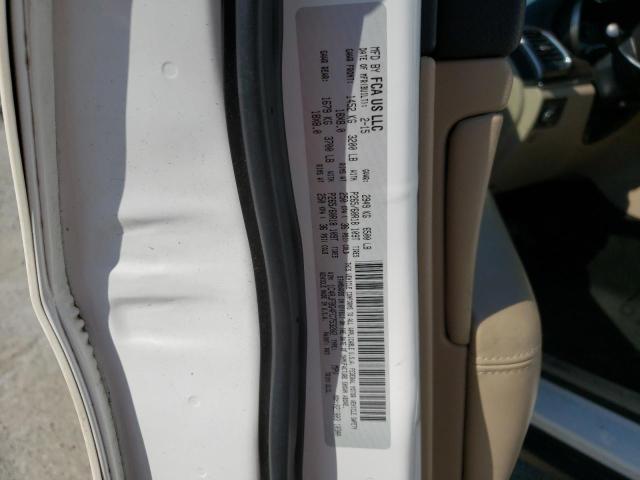 Photo 10 from auction – 2015 JEEP GRAND CHER with VIN 1C4RJFBG4FC753202