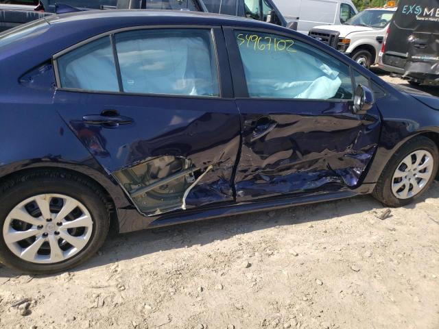 Photo 9 from auction – 2022 TOYOTA COROLLA LE with VIN 5YFEPMAE1NP332447