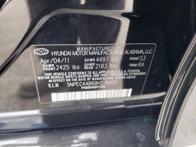Photo 10 from auction – 2011 HYUNDAI SONATA with VIN 5NPEC4AB6BH276855