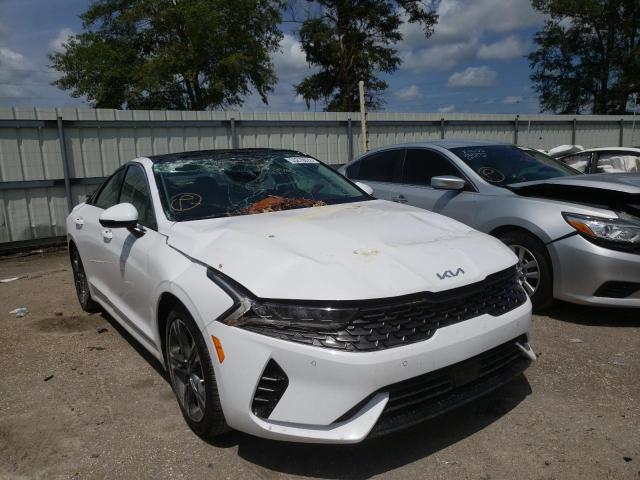 KIA K5 EX 2023 with VIN 5XXG34J26PG168764 - Photo from auction
