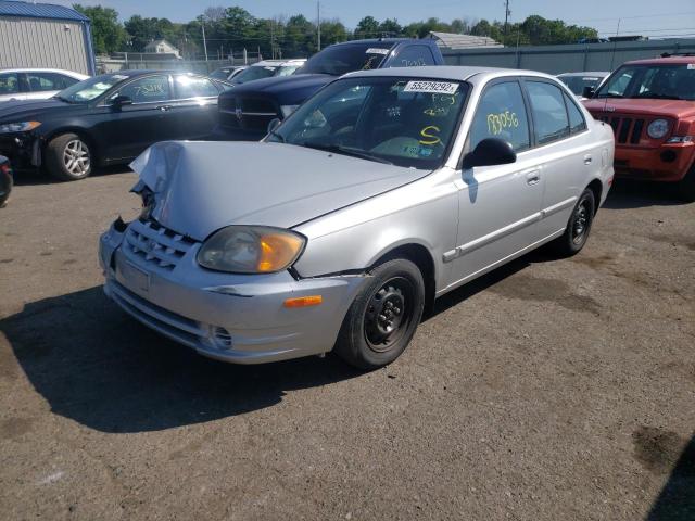 Photo 2 from auction – 2004 HYUNDAI ACCENT with VIN KMHCG45C94U517598