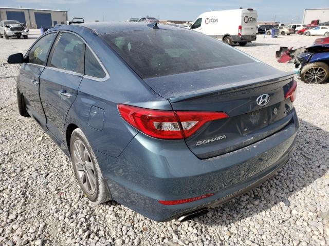 Photo 3 from auction – 2015 HYUNDAI SONATA SPO with VIN 5NPE34AF6FH119495