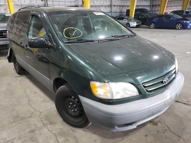Photo 1 from auction – 2002 TOYOTA SIENNA LE with VIN 4T3ZF13CX2U462033