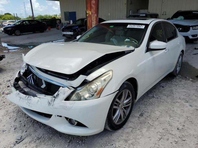 Photo 2 from auction – 2012 INFINITI G25 BASE with VIN JN1DV6AP8CM811143