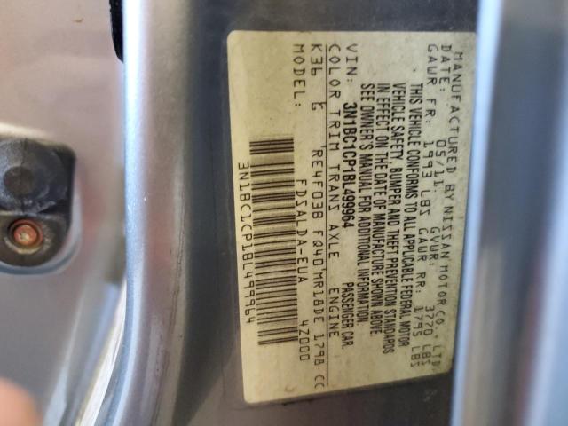 Photo 10 from auction – 2011 NISSAN VERSA S with VIN 3N1BC1CP1BL499964