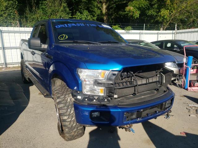 FORD F150 SUPER 2017 with VIN 1FTEX1EP9HFB85171 - Photo from auction